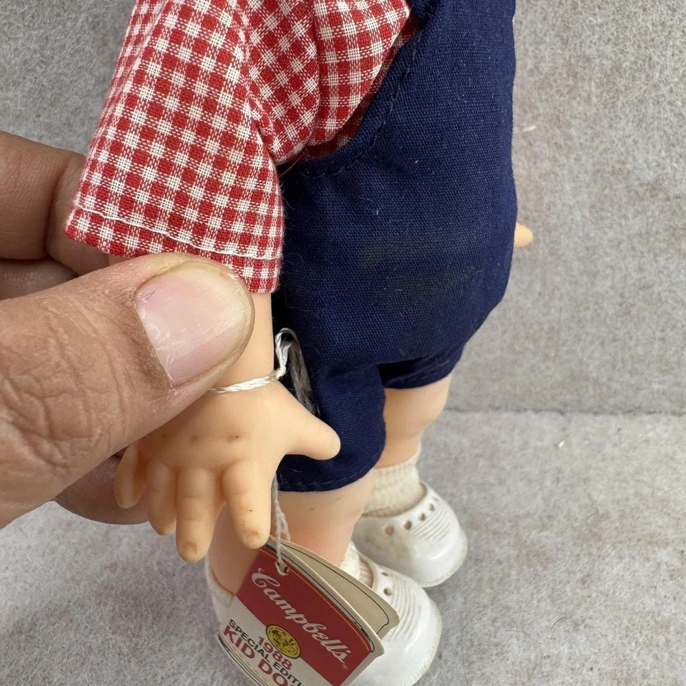 Vintage Campbell's Campbell Kids Bel 11 In Vinyl Doll Brown Hair 1988 Special‎